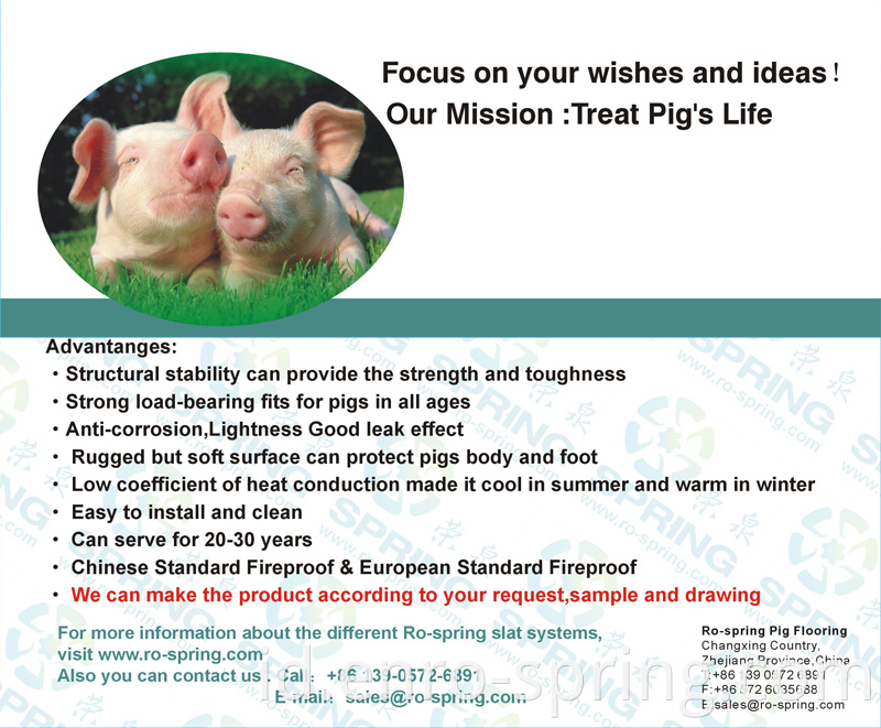 Piglet Farrowing Floor